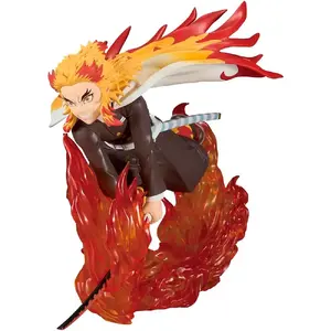 Коллекционная фигурка Bandai Banpresto VIBRATION STARS PLUS Кёдзюро Рэнгоку — персонаж Demon Slayer, фигурка из ПВХ для дисплея