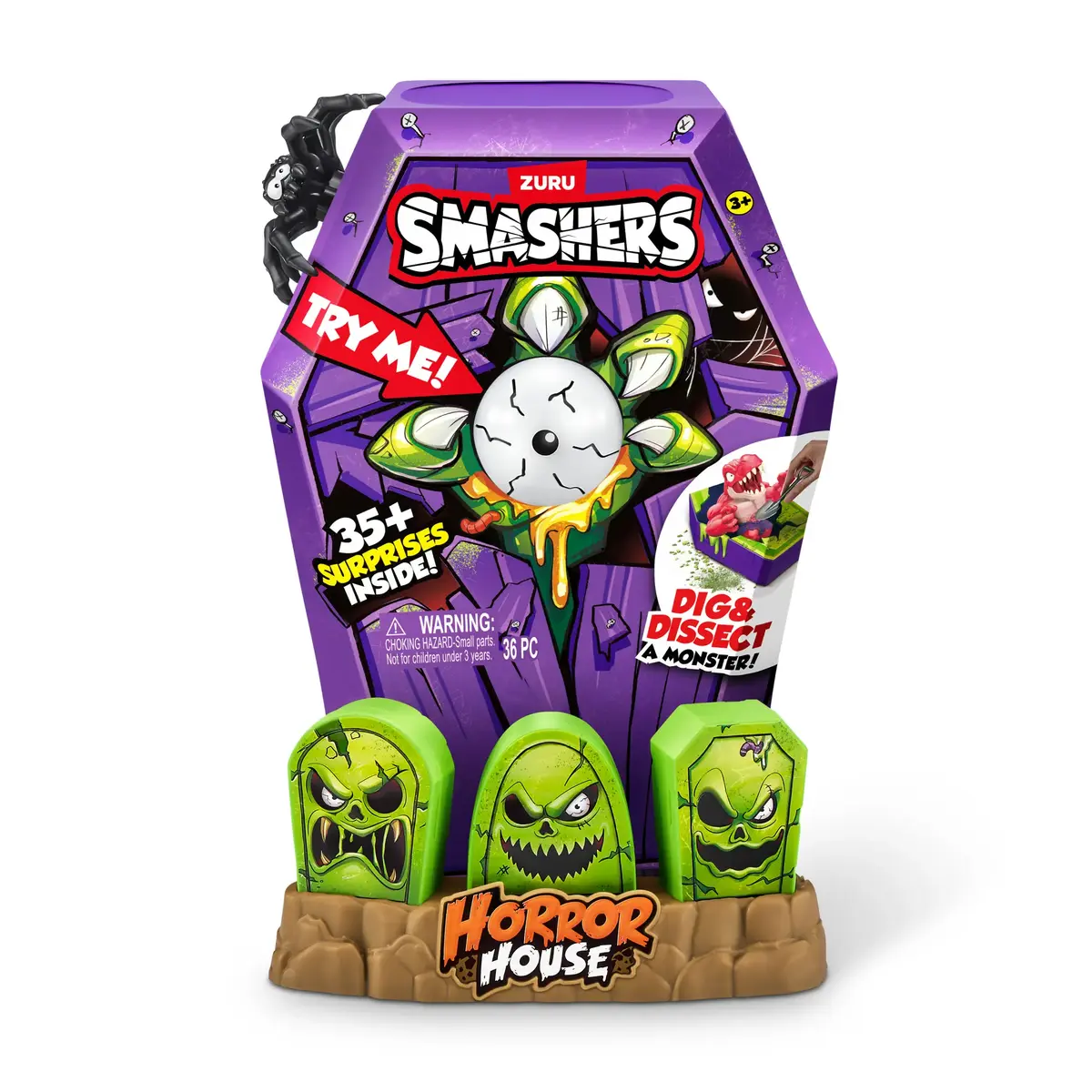 SMASHERS Mega Horror House Series 1 toy playset Photo 2