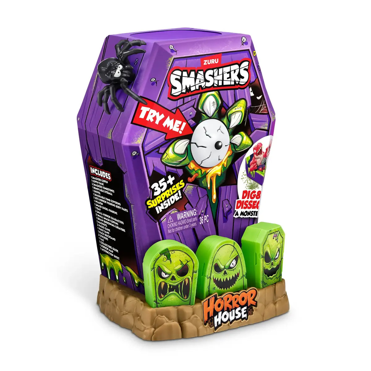 SMASHERS Mega Horror House Series 1 toy playset Photo 5
