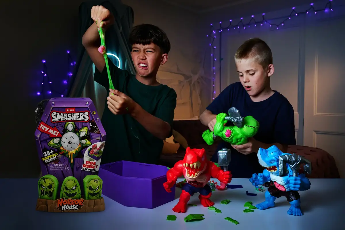 SMASHERS Mega Horror House Series 1 toy playset Photo 11