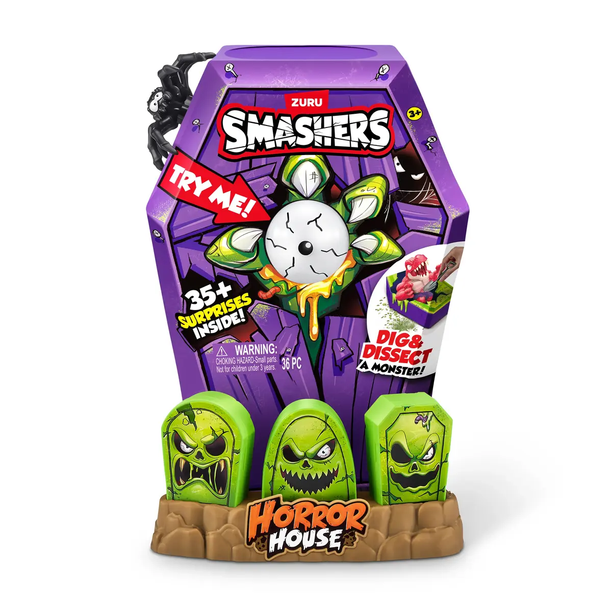 SMASHERS Mega Horror House Series 1 toy playset Photo 14