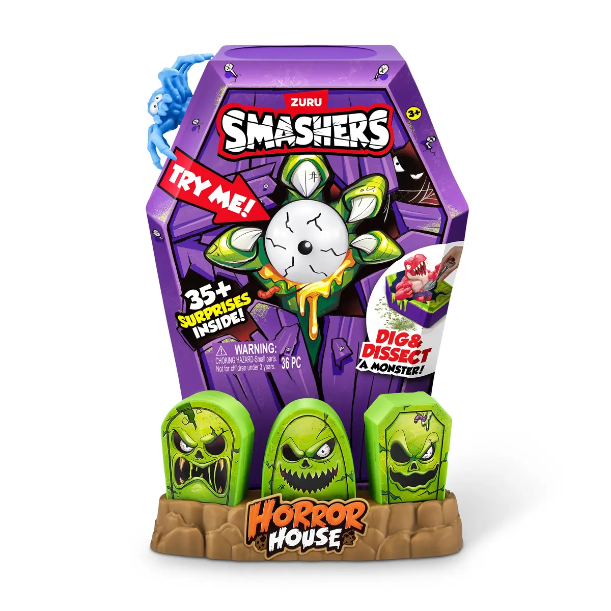 SMASHERS Mega Horror House Series 1 toy playset Photo 16