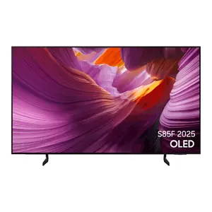 OLED Smart TV Samsung TQ77S85FAE 77" (195,6 cm) 4K UHD, Motion Xcelerator, DVB‑S2/C/T2, Wi‑Fi, Ethernet — melns