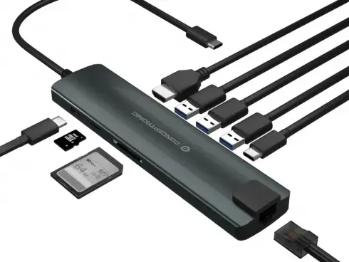CONCEPTRONIC DONN 9-в-1 USB-хаб Photo 2