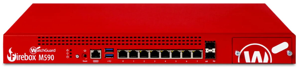 Aparatūras ugunsmūris WatchGuard Firebox M590 1U
