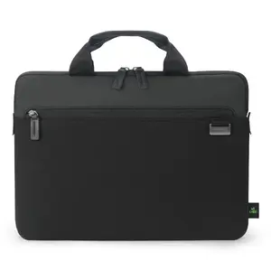 Чехол-слив DICOTA D3250504 для ноутбуков 35.6 см (14"), 1 передний карман, ручка, чёрный
