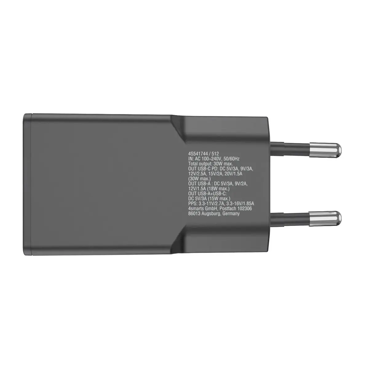 4smarts 541744 AC зарядное 1×USB-A 1×USB-C Photo 4