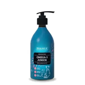 Liquid dietary supplement HOLISTA Holista Omega 3 Junior Oil 400 ml — omega‑3 oil for children