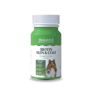 Dietary supplement tablets HOLISTA Biotin Skin & Coat — 90 tablets, biotin for skin, hair and nails
