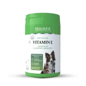 Uztura bagātinātājs pulveris HOLISTA Vitamin E — dabisks E vitamīns, 200 g