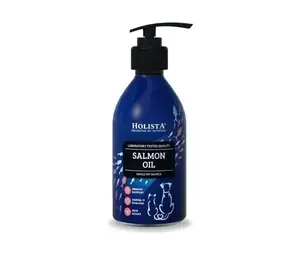 Жидкое лососевое масло HOLISTA Salmon Oil 250 мл — пищевая добавка с омега‑3, 250 мл