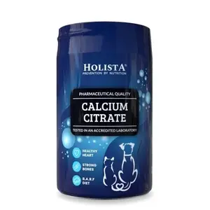 Пищевая добавка HOLISTA Calcium Citrate порошок 200 г — цитрат кальция для поддержки костей и мышц