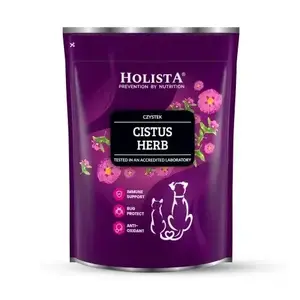 Herbal tea HOLISTA Cistus dried herb for infusion, 500 g