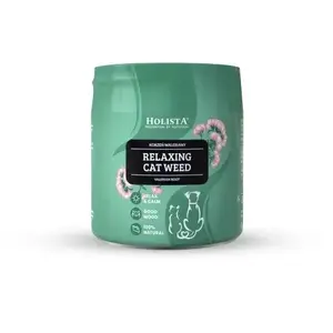 Травяная игрушка для кошек HOLISTA Relaxing Cat Weed 50 г – успокаивающая альтернатива кошачьей мяты