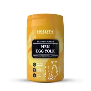 Powdered egg yolk HOLISTA 120 g – egg yolk powder for cooking and baking