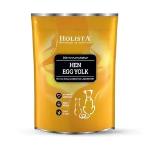 Powdered egg yolk HOLISTA 500 g – dehydrated egg yolk powder for cooking and baking