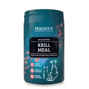 Dietary supplement HOLISTA Krill Meal Kryl 100 g — krill powder for omega-3 and protein