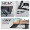 AXAGON STND-LAB laptop stand — aluminum for 10"–17.3" Photo 3