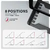 AXAGON STND-LAB laptop stand — aluminum for 10"–17.3" Photo 4