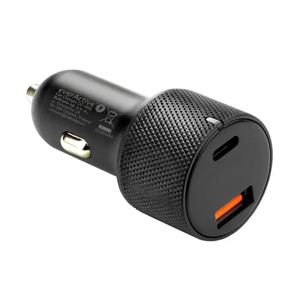 Auto lādētājs everActive CC-50Q QC3.0 75W Photo 2