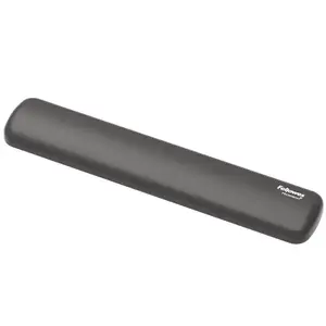 Wrist rest Fellowes Breyta Compact for keyboards, silicone, antibacterial, 320×60×17.5 mm