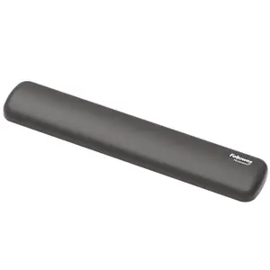Fellowes Breyta Compact Keyboard Подставка под запястье для клавиатуры силиконовая черная с антибактериальной защитой