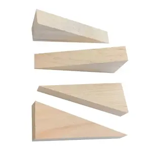 Wooden Wedge Sezamstyl 4×10 cm set of 4 – construction and woodworking wedges
