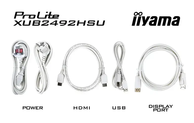 IIYAMA ProLite XUB2492HSU-W6 24" IPS FHD 100 Гц Photo 12