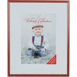 Photo frame Victoria Collection Memory 40x50 cm, mahogany finish