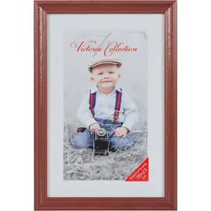 Photo frame Victoria Collection Memory 15x23 cm, mahogany finish