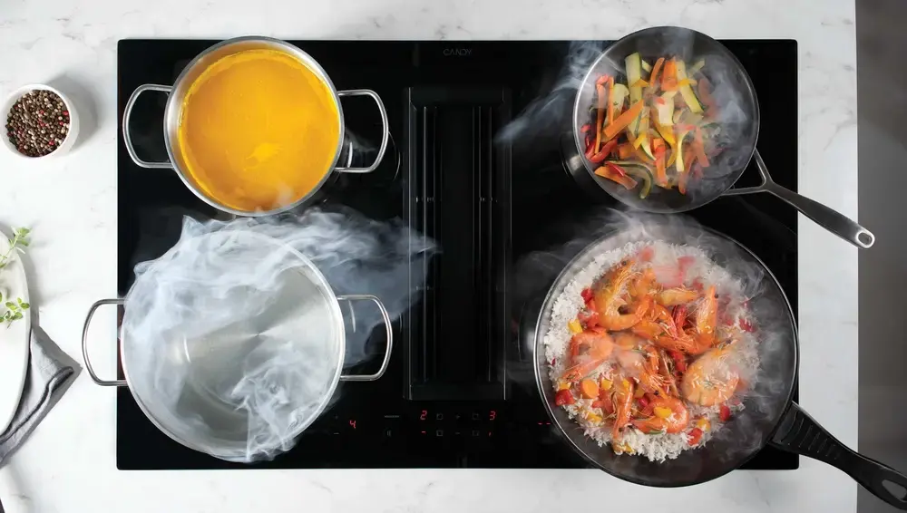 CANDY CIH8I4CF 83 cm built-in 4-zone induction hob Photo 19