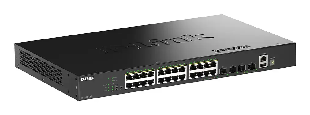 D-Link DGS-1530-28P/E 28 portu Gigabit PoE+ pārvaldāms Photo 2