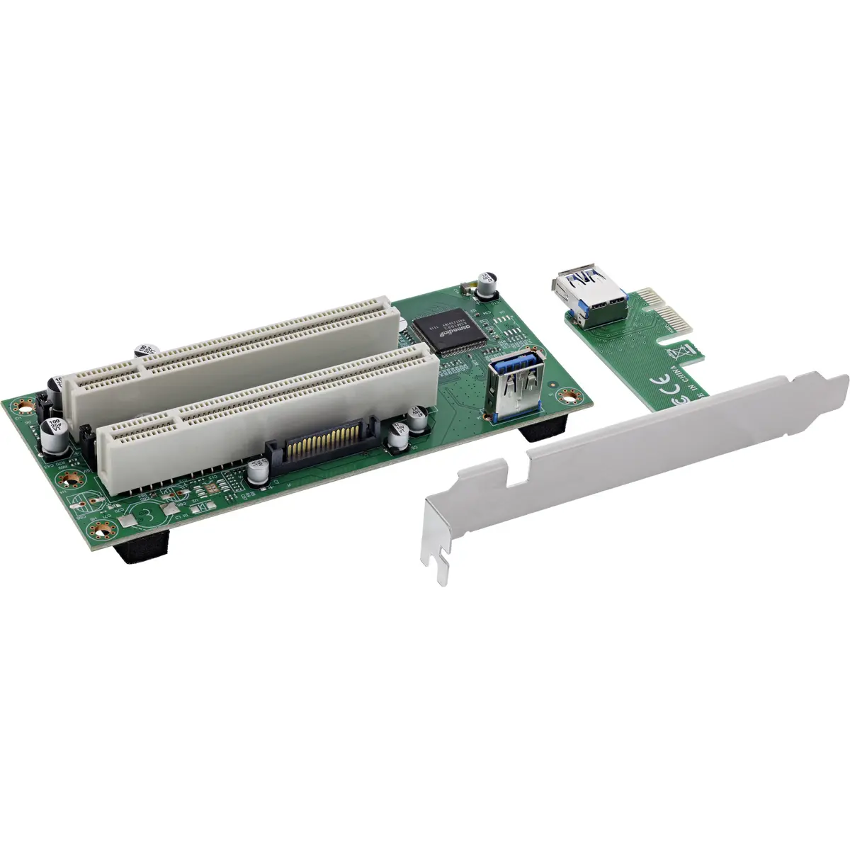 InLine 76619K PCIe to PCI Interface Adapter Card Photo 7