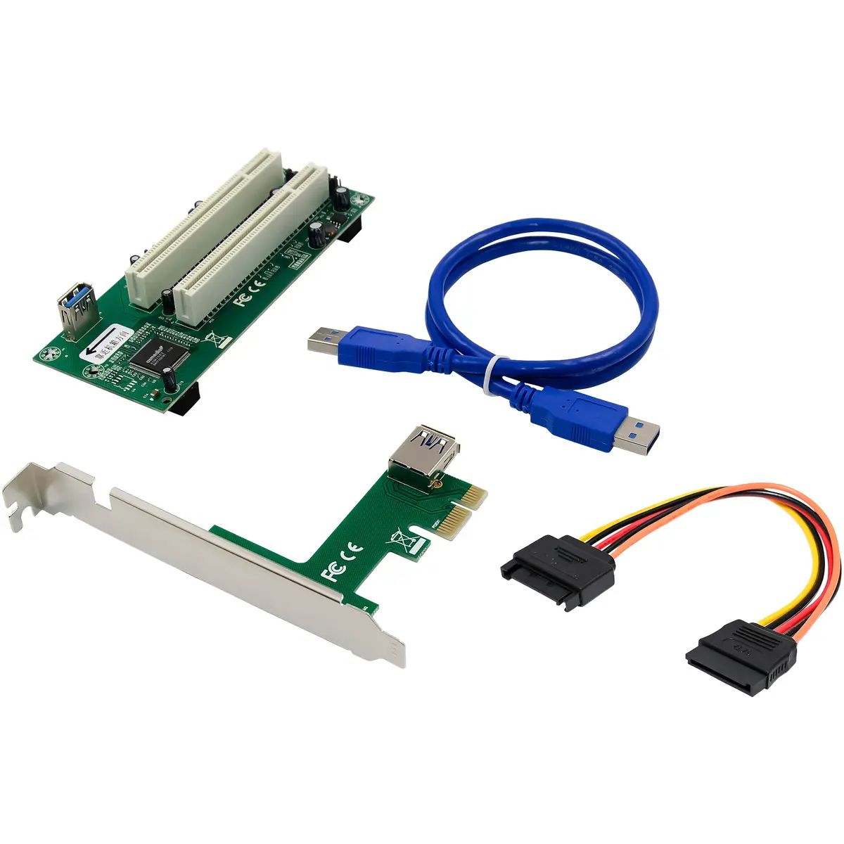 InLine 76619K PCIe to PCI Interface Adapter Card Photo 8