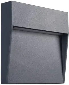 Wall-mounted LED luminaire Kanlux DULI 4W 100 lm 4000K IP54 anthracite