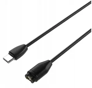 Charging cable FIXED USB-C for Garmin Forerunner/Fenix/Venu/Vívoactive/Instinct — 2 m, black