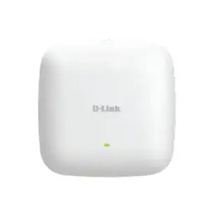 Wireless access point D-Link Nuclias Connect BE9500 Wi‑Fi 7, tri-band 2.4/5/6 GHz, 10/100/1000/10000 Mbps, PoE, 2x RJ-45, white