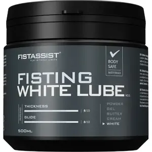 Masāžas lubrikants COBECO - FIST ASSIST WHITE LUBE EXTRA-THICK 500 ml