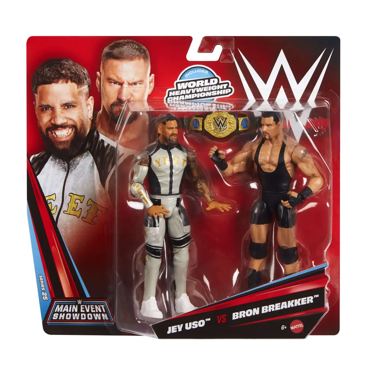 MATTEL WWE Main Event Showdown sērija #25 6" komplekts Photo 2