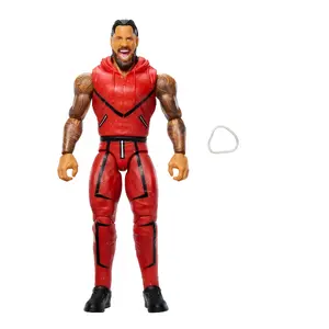 6-inch WWE Jimmy Uso Action Figure by MATTEL — Main Event Series #161, Articulated Collectible