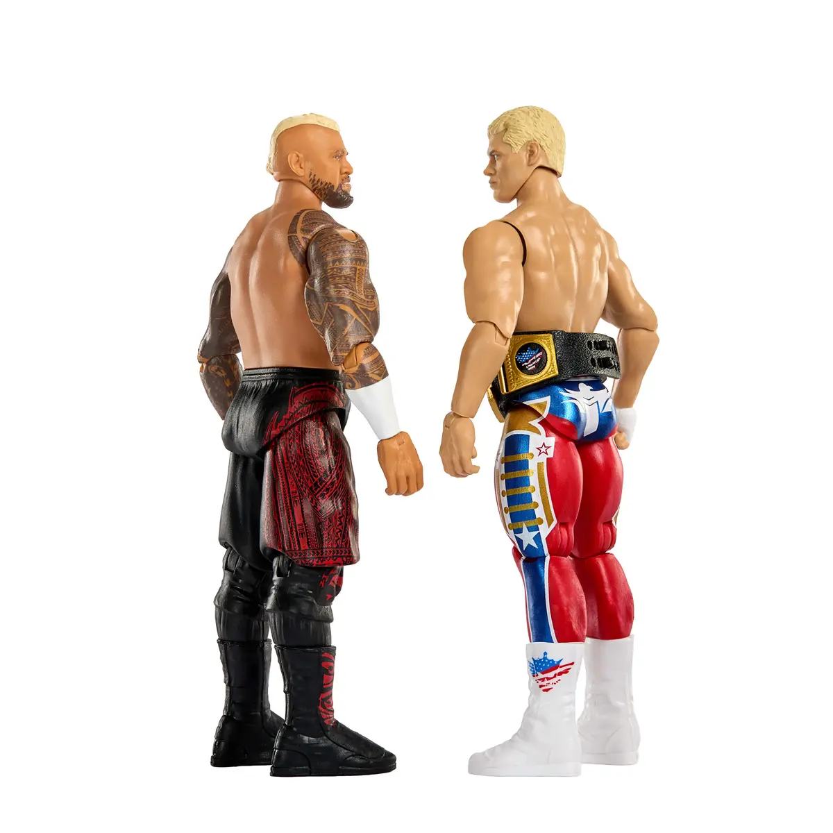 MATTEL WWE Main Event Showdown Cody Rhodes vs Solo Sikoa 2-pack Photo 4