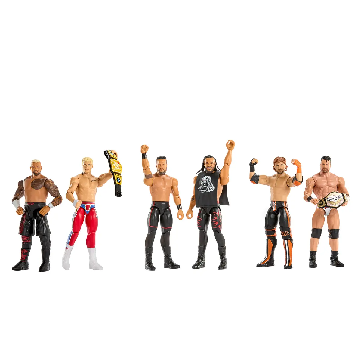 MATTEL WWE Main Event Showdown Cody Rhodes vs Solo Sikoa 2-pack Photo 5