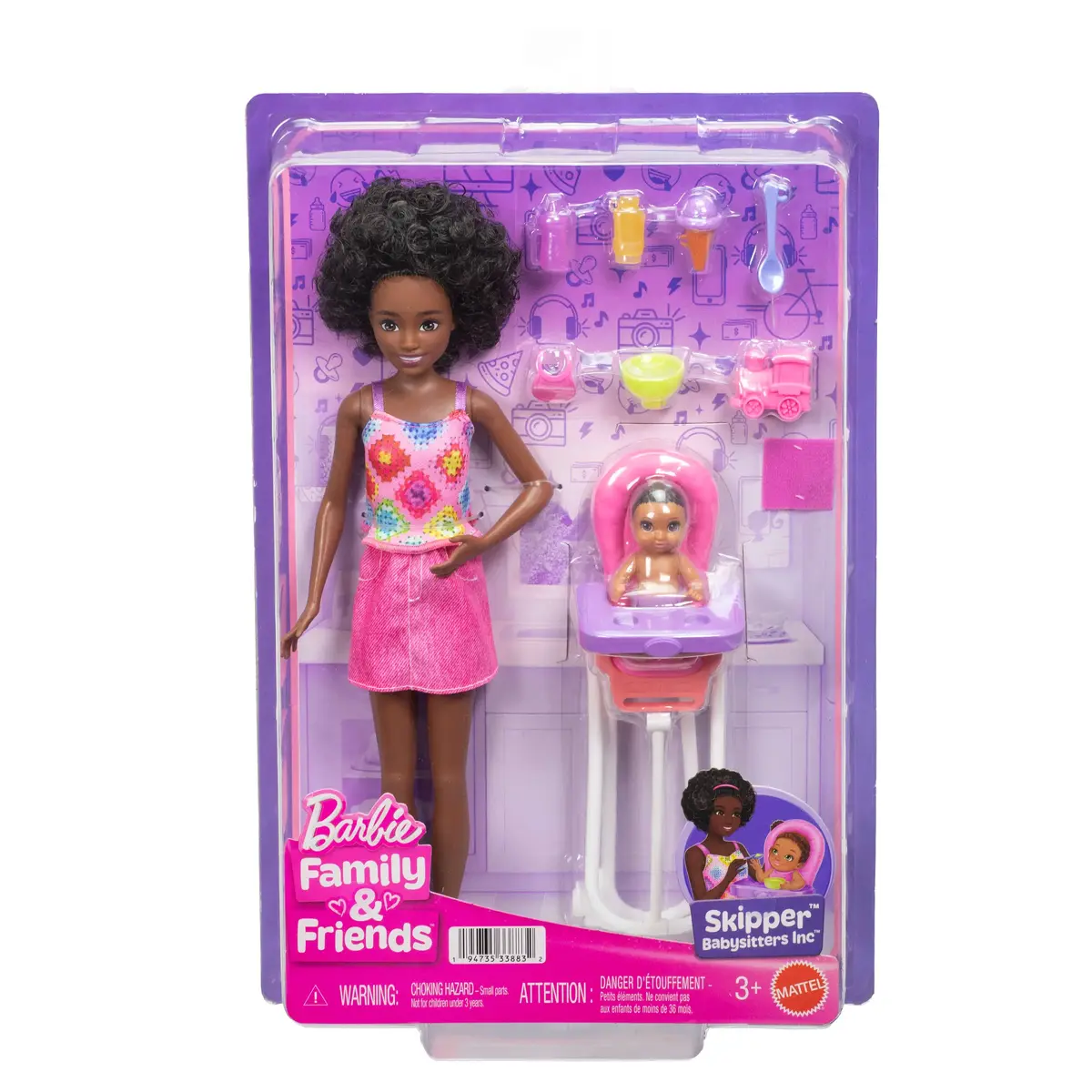 MATTEL Barbie Skipper Babysitters Inc. komplekts Photo 6