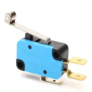 Micro switch Promet T0-MK1MIM2 — 1 NO + 1 NC contacts, long lever with roller