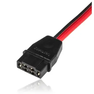 Savienotājs RC modeļiem POWERBOX SYSTEMS 1204/40 — melns