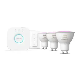 Smart lighting spot Philips Hue White and colour ambience 929003666510, Bluetooth, 4.2 W, white, Ø50×H57 mm