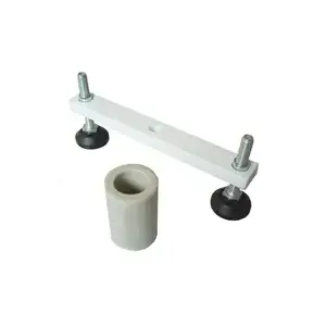 Stabilization set and adapter for antenna mount on windowsill for plastic window compatible with NanoStation