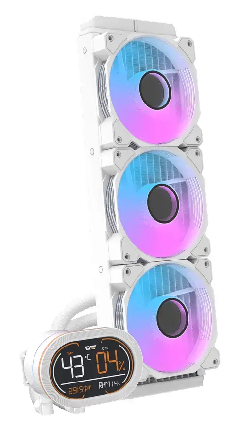 Darkflash DH360D White all-in-one CPU cooler Photo 3