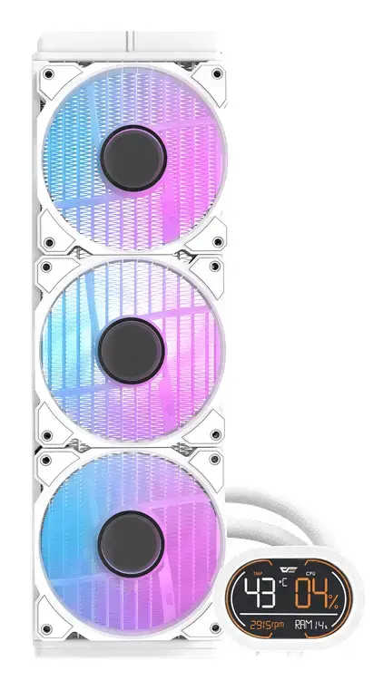 Darkflash DH360D White all-in-one CPU cooler Photo 4