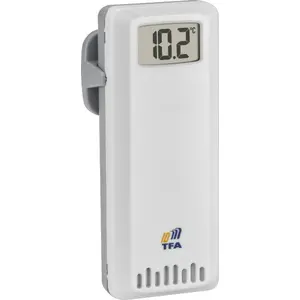 Weather station TFA 30.3900.02 with indoor/outdoor sensors and wireless transmission